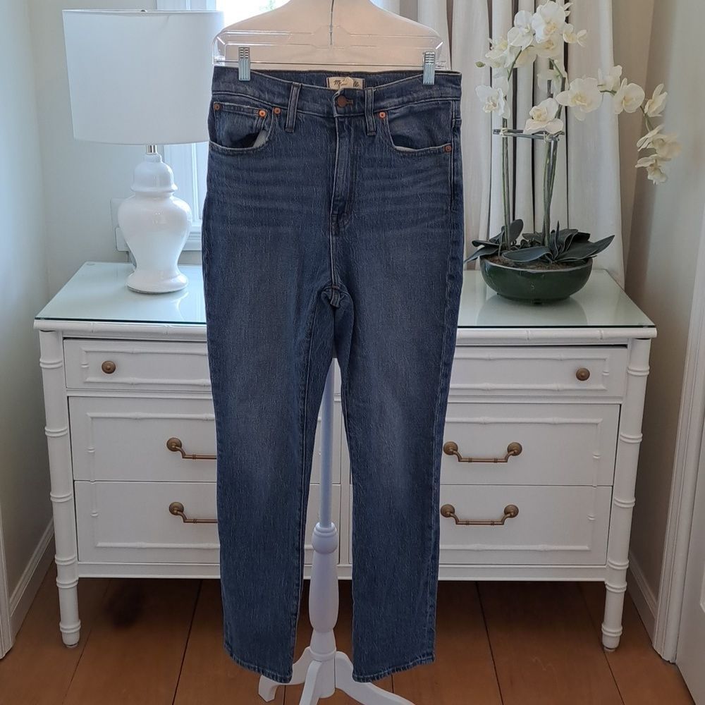 Madewell High-Rise Women’s Jeans in Dark Blue Wash